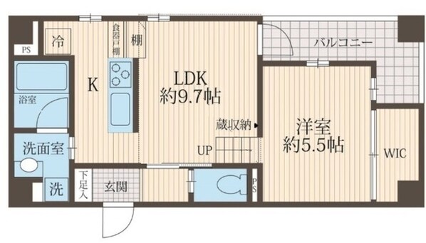 オストハイムの物件間取画像